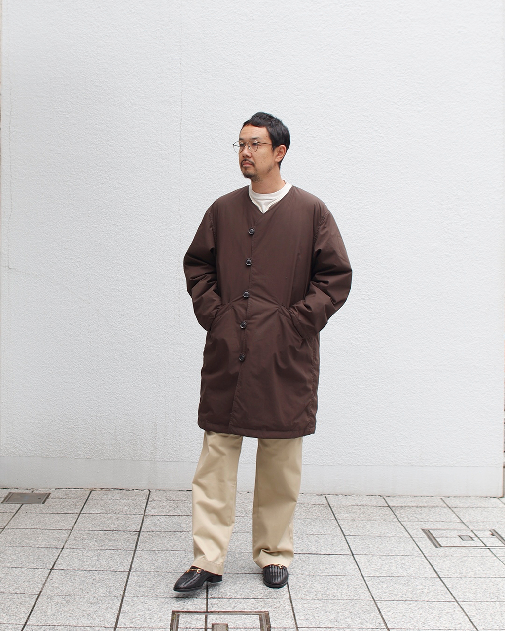 ABE

model height : 175cm

・Coat : S
・Bottom : 32


リンクの無い商品・実際の着用感などは、お気軽にスタッフまでお問い合わせください。

nanamica DAIKANYAMA
TEL : 03-5728-6550