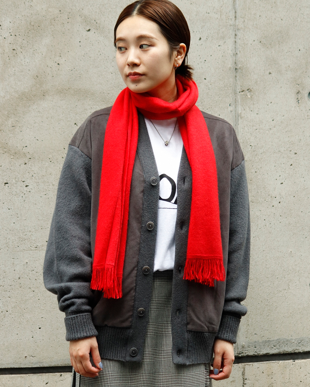TAGAMI

Model : 158cm

▶Cardigan : XXS
▶Tee : 1 
▶Skirt : 10 ( O'NEIL of DUBLIN / O26 / ￥tax included )
▶Muffler : F ( SUBLIME / O26FQ004 / ￥20,790 tax included )

オンラインに在庫の無い商品・実際の着用感などは、お気軽に店舗スタッフまでお問い合わせください。
nanamica D.W.S. 


