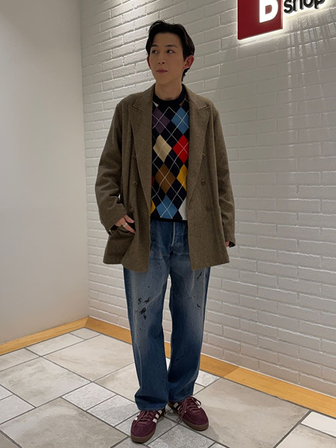 Sakuraiさんの「Bshop｜CHEMISE D'ADAM | 〈別注〉SHIRT JACKET BROWN MEN」を使ったコーディネート