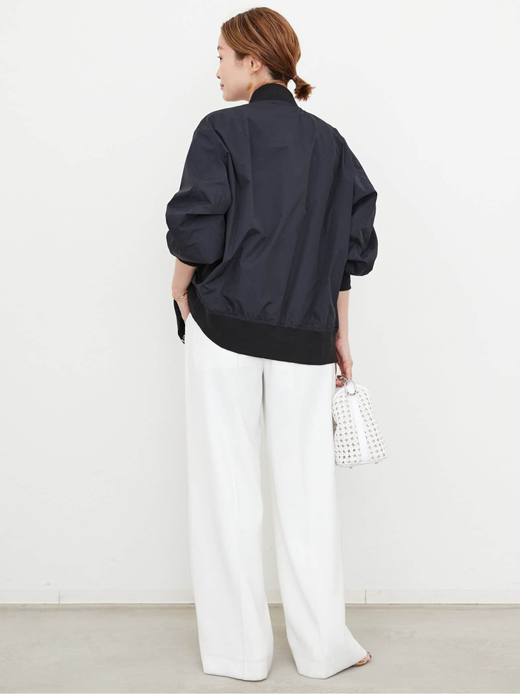 MACKINTOSH/マッキントッシュ】MA-1のコーディネートスナップ（MIZU