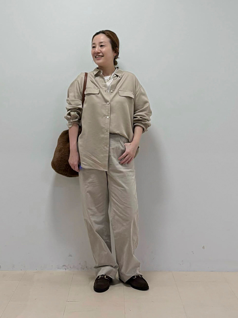 kayoさんの「human woman｜◆フィブリルシャツ」を使ったコーディネート