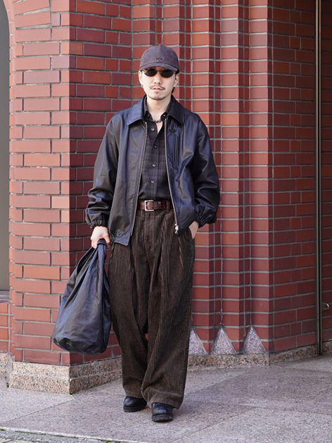 CORDUROY WIDE SLACKS | ANCELLM(アンセルム) / パンツ コーデュロイ