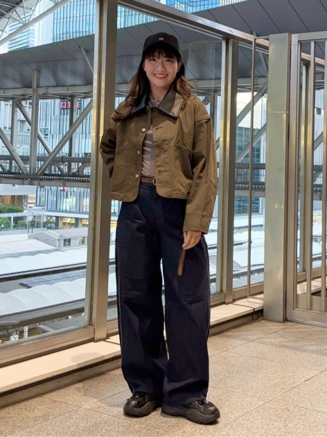 ルクア大阪のAYAHOさんのLeeの【試着対象】SHORT LOCO JACKET / ショートロコジャケットを使ったコーディネート