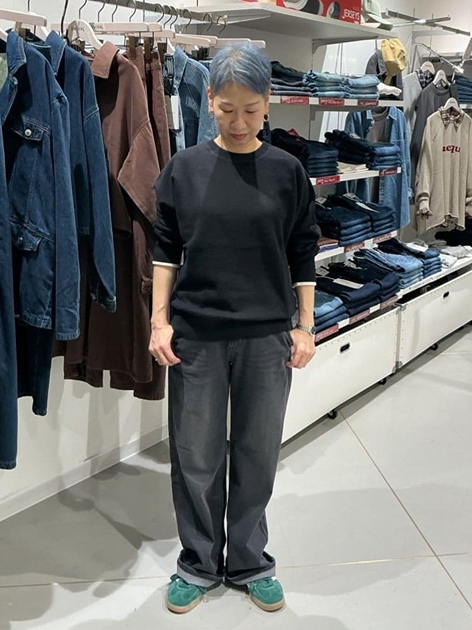 東急吉祥寺のJUNEさんのSOMETHINGのSOMETHING コットンニットプルオーバーを使ったコーディネート
