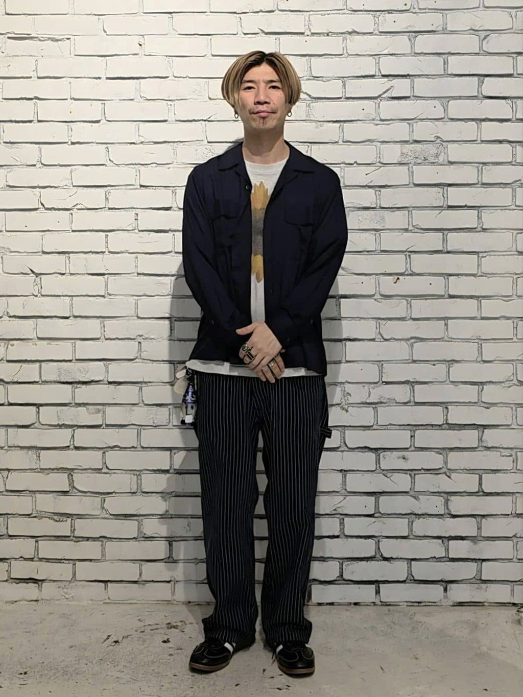 南堀江店のナガタエーイチさんのLeeの扱いナシを使ったコーディネート