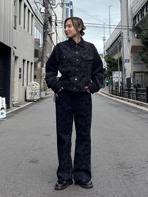 南堀江店のHinaさんのLeeの【試着対象】WESTERNER PANTS / ウエスタナーパンツ コーデュロイ【セットアップ可】を使ったコーディネート