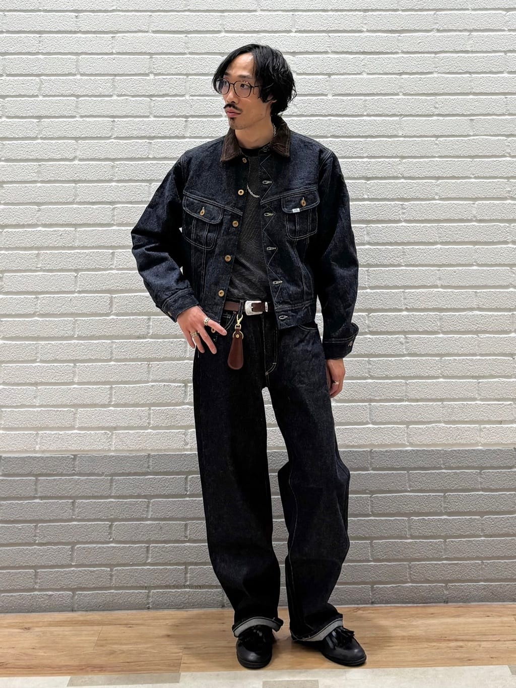 エスパル仙台店のHiroshiさんのLeeの【試着対象】【101 101周年記念特別モデル】ANNIVERSARY 101 ICONIC STORM RIDER セットアップ可を使ったコーディネート