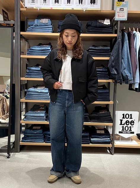 コクーンシティ2店のHOMIさんのLeeの【試着対象】【LOOKBOOK掲載】STANDARD WARDROBE バギーパンツ セットアップ対応を使ったコーディネート