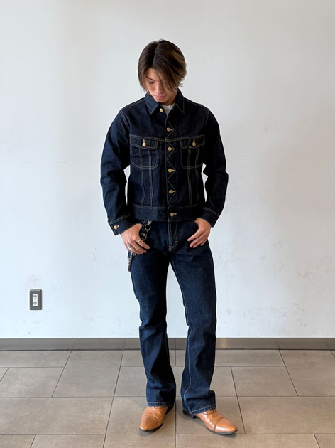 コクーンシティ2店のTokujyuさんのLeeの【試着対象】AMERICAN RIDERS 101Jデニムジャケット【セットアップ対応】を使ったコーディネート