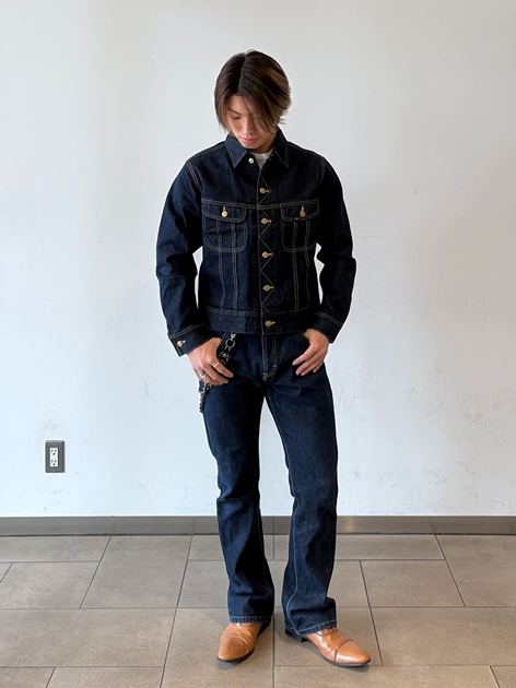 コクーンシティ2店のTokujyuさんのLeeの【試着対象】AMERICAN RIDERS 101Jデニムジャケット【セットアップ対応】を使ったコーディネート