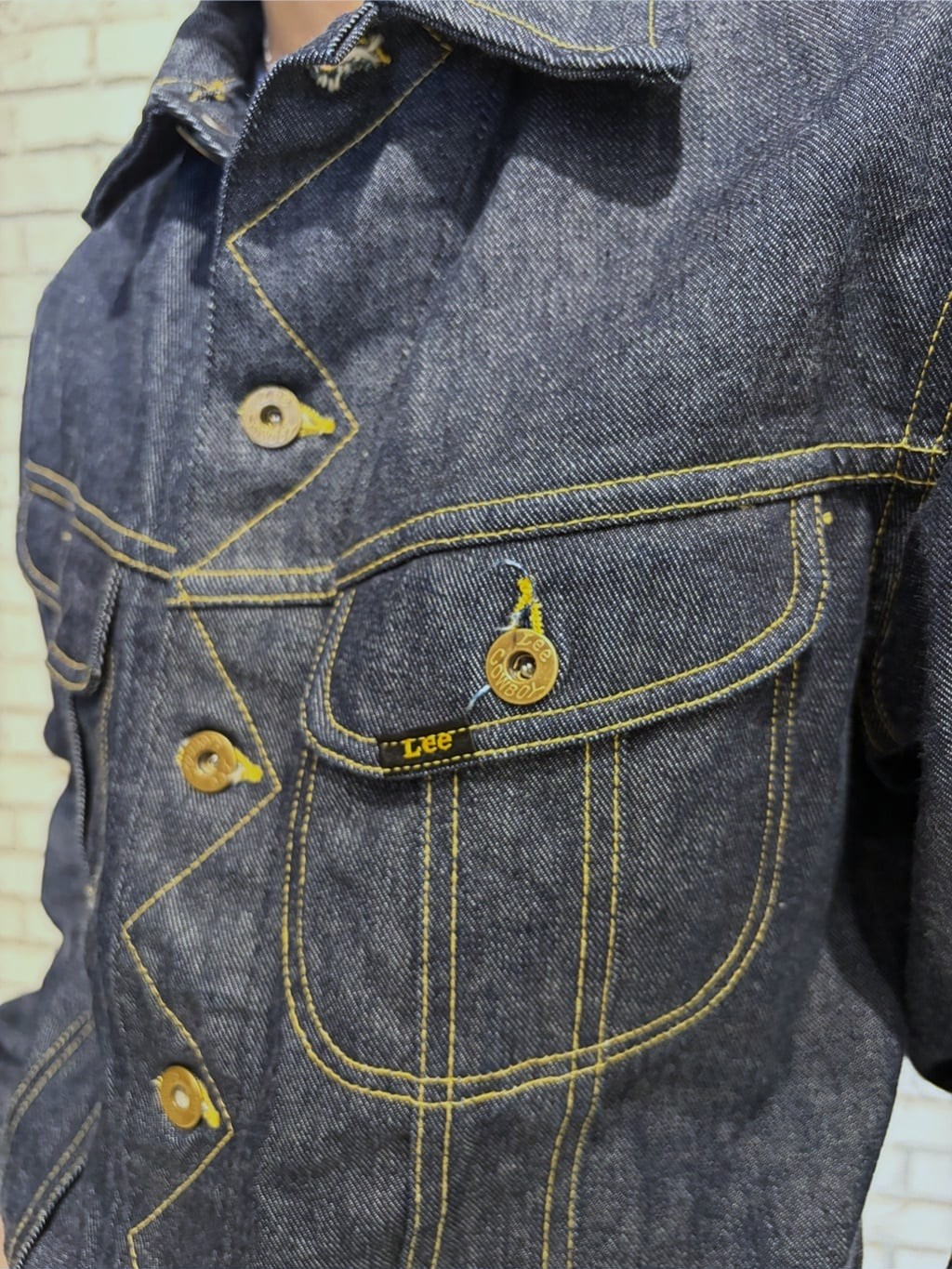 南堀江店のYURAさんのLeeの【試着対象】THE ARCHIVES 101-J 1945 MODELを使ったコーディネート