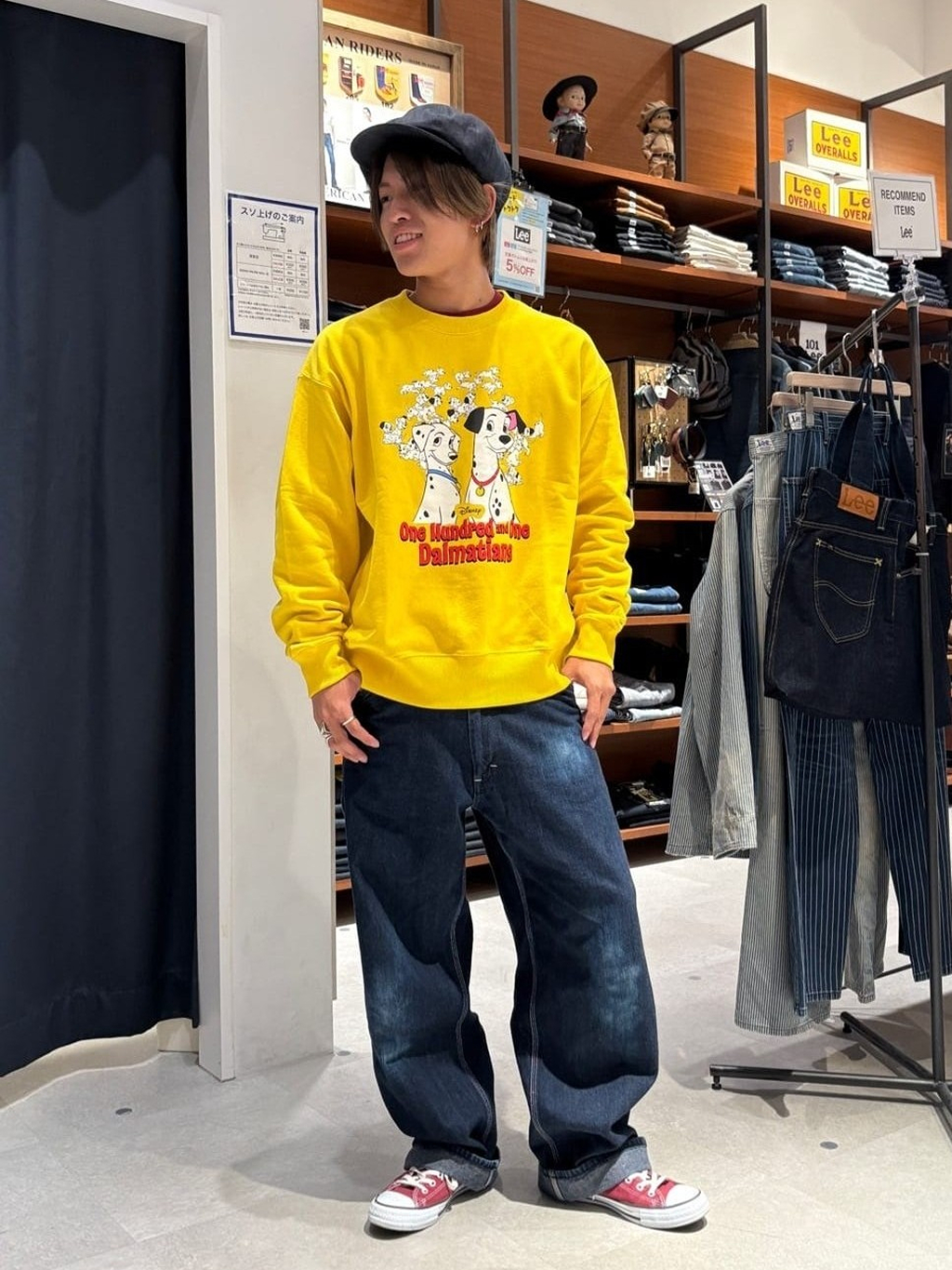 コクーンシティ2店のTokujyuさんのLeeの【LOOKBOOK掲載】NEWSBOY CAP / キャスケットを使ったコーディネート