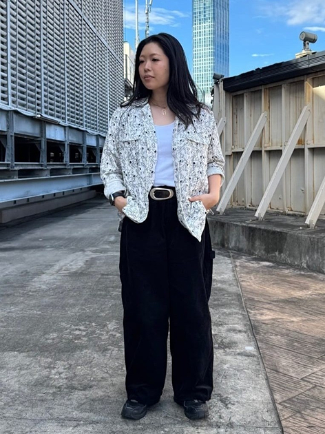 ルミネエスト新宿店のmoe さんのLeeのCUT L/S SHIRT / 長袖Tシャツ【101匹わんちゃん】を使ったコーディネート