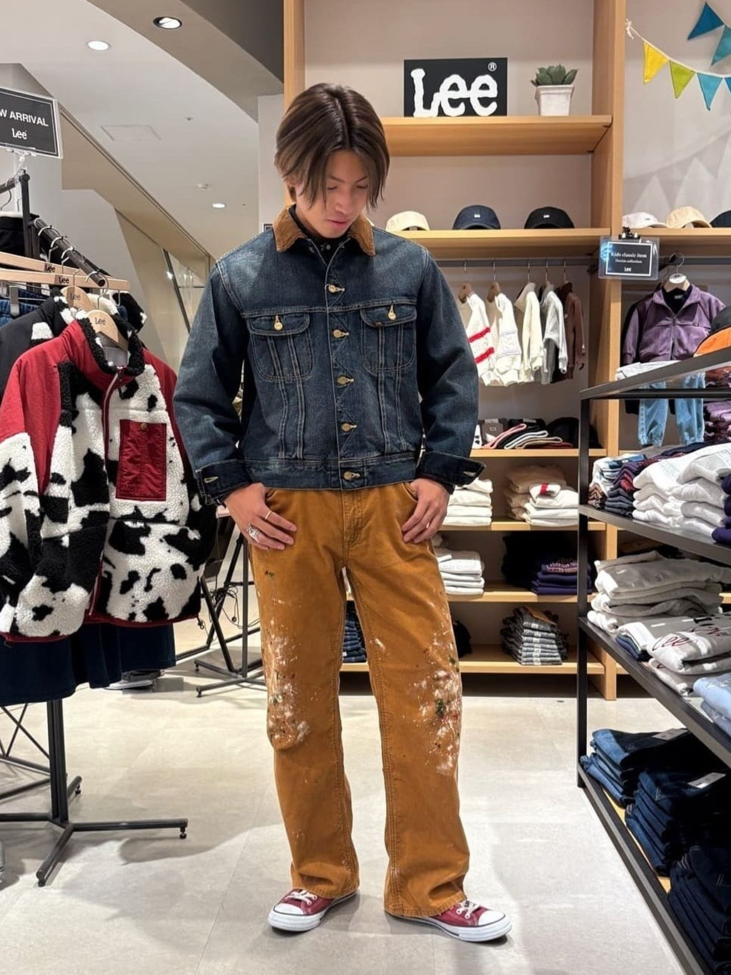 コクーンシティ2店のTokujyuさんのLeeの【試着対象】STORM RIDER DENIM / ストームライダーを使ったコーディネート