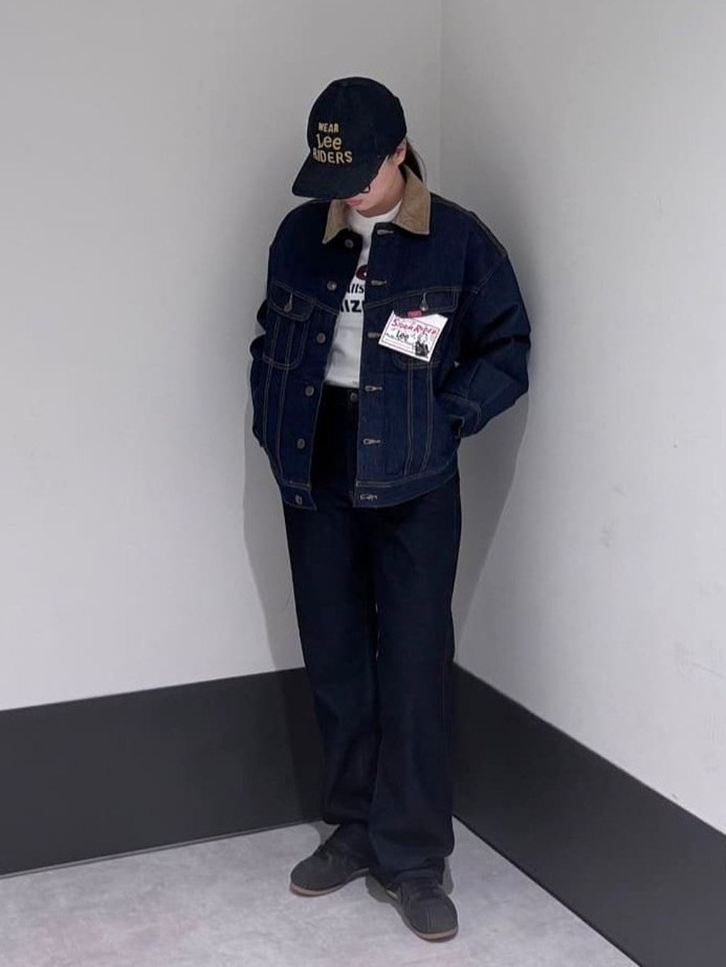 アミュプラザ鹿児島店のまえださんのLeeの【試着対象】【LOOKBOOK掲載】STANDARD WARDROBE LASTIC ストレート【ストレッチデニム】を使ったコーディネート