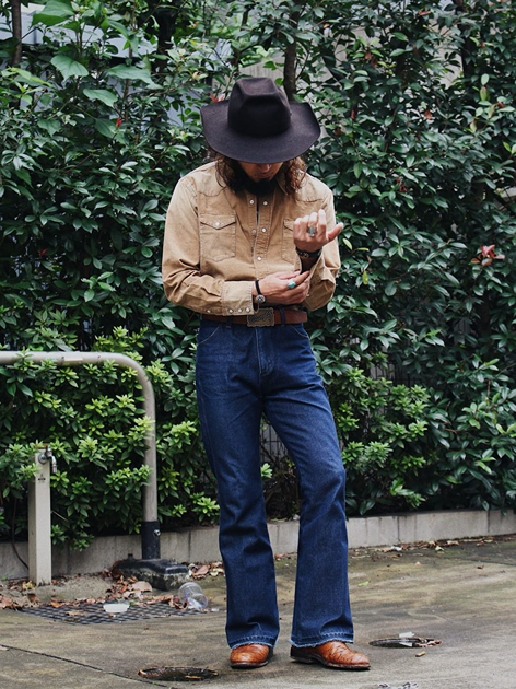 RAYARD MIYASHITA PARK店のDAIKANさんのWranglerのウエスタンコーデュロイシャツ【US ORIGINAL/セットアップ可】を使ったコーディネート