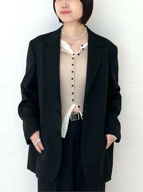 Tsuji / 162cmさんの「TOMORROWLAND｜Super140&rsquo;s カシドステーラード ジャケット」を使ったコーディネート