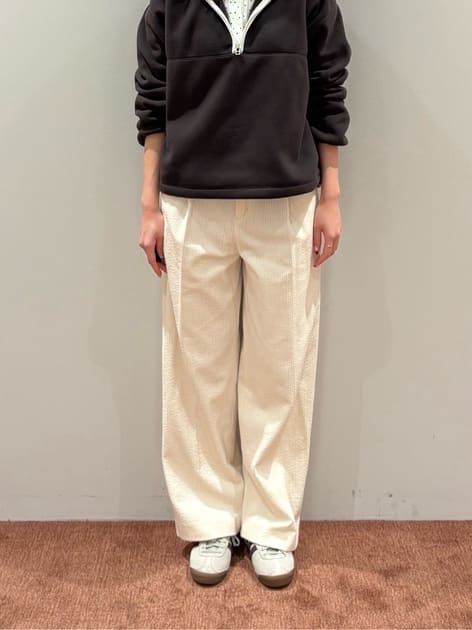 SHIMADAさんの「BEAUTY&YOUTH UNITED ARROWS｜フリース ハーフジップ プルオーバー」を使ったコーディネート
