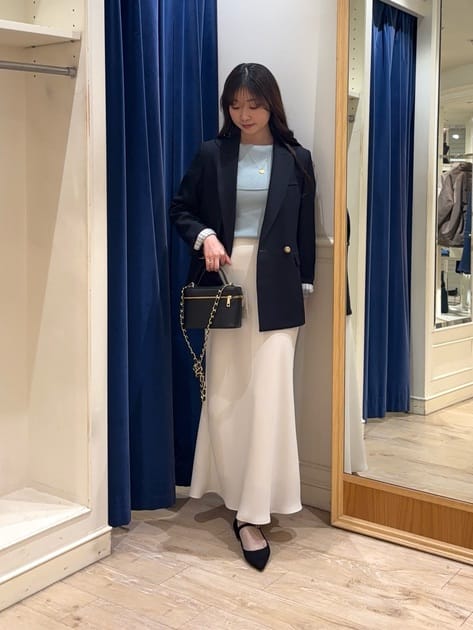 miyukiさんの「NOLLEY'S｜《セットアップ対応》シャークダブルジャケット」を使ったコーディネート