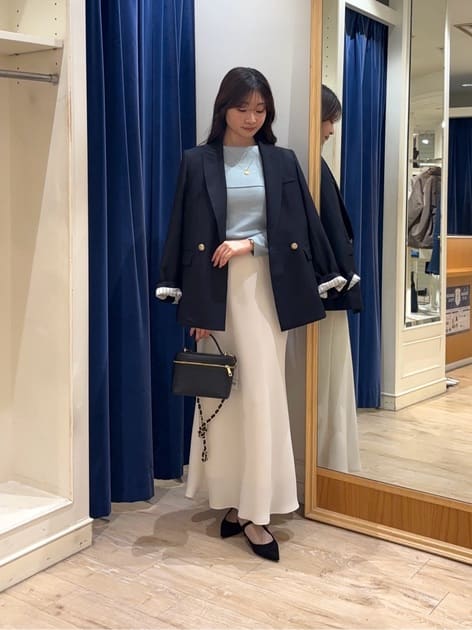 miyukiさんの「NOLLEY'S｜《セットアップ対応》シャークダブルジャケット」を使ったコーディネート
