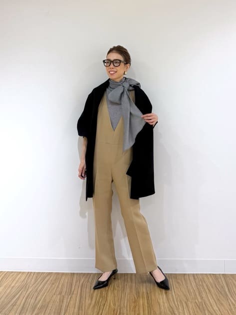 遠藤  さんの「Whim Gazette｜〈WEB限定カラーあり〉リバーケープストール」を使ったコーディネート