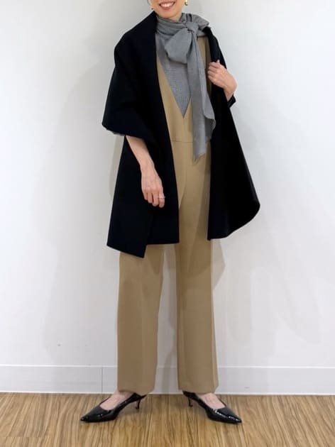 遠藤  さんの「Whim Gazette｜〈WEB限定カラーあり〉リバーケープストール」を使ったコーディネート