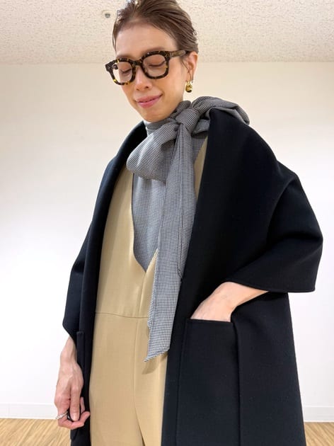 遠藤  さんの「Whim Gazette｜〈WEB限定カラーあり〉リバーケープストール」を使ったコーディネート