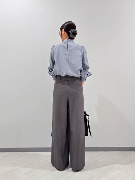 Miwaさんの「NATURAL BEAUTY BASIC｜サイドタイブラウス」を使ったコーディネート