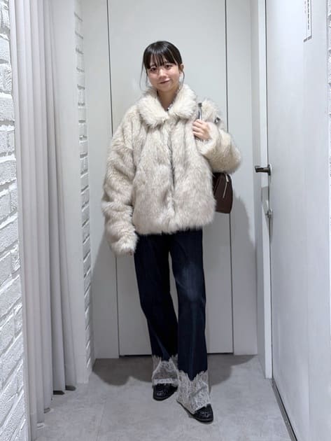 YUIさんの「FREE'S MART｜シンプルローファー」を使ったコーディネート