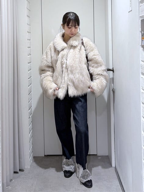 YUIさんの「FREE'S MART｜シンプルローファー」を使ったコーディネート