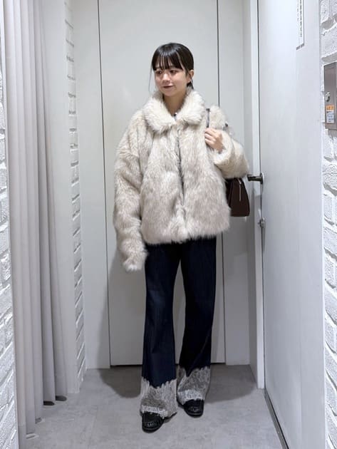 YUIさんの「FREE'S MART｜シンプルローファー」を使ったコーディネート