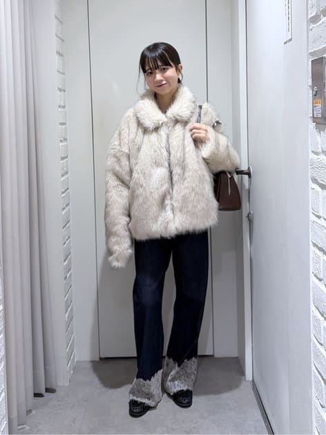 YUIさんの「FREE'S MART｜シンプルローファー」を使ったコーディネート